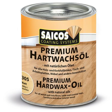 Saicos Hartwachsöl matt farblos