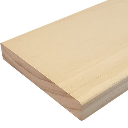 Accoya Terrassendiele Natur, glatt gehobelt, ungenutet