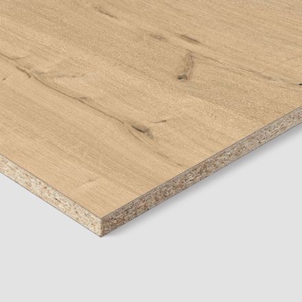 VIVALEGNO Eiche Wild N/NB Naturmix, Charismo Bretteffekt, Blackback