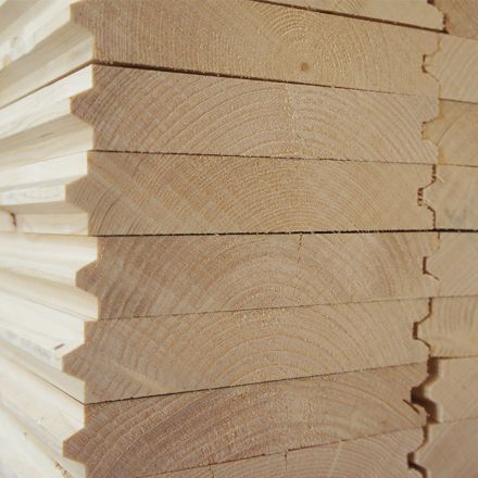 Rauspund Blindschalung Fichte