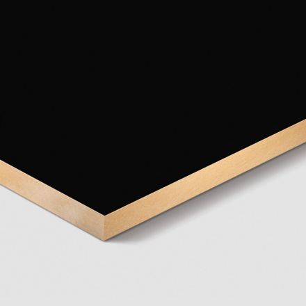 VIVACOLOR 1850 U999 PM/ST9 Schwarz einseitig PerfectSense Premium Lackplatten Egger