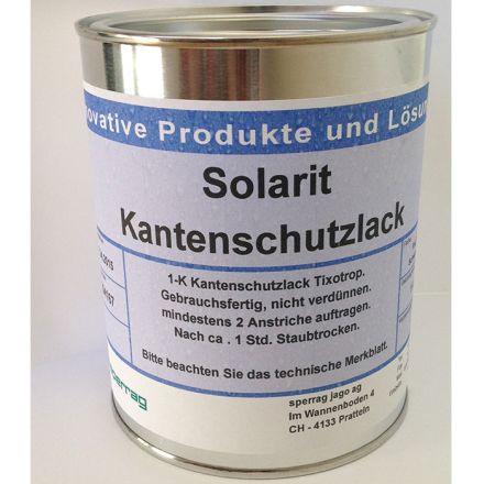 Solarit Kantenschutzl. Schwarz-braun RAL 8022