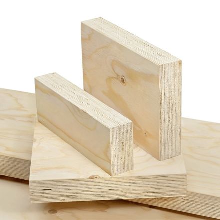 Furnierschichtholzplatte LVL X Fichte