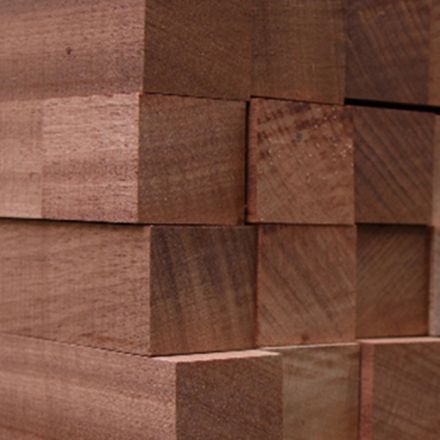 Vierkantleisten Sipo keilgezinkt