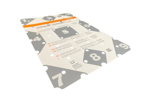 Schablone zu Fermacell Therm25 -125mm