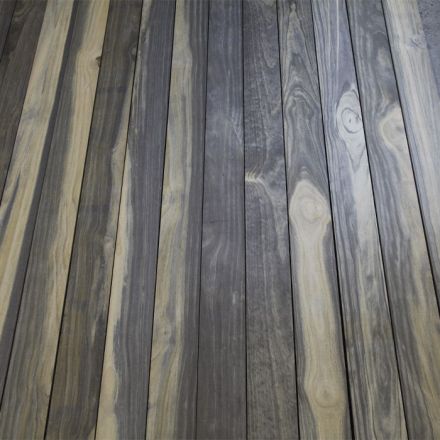 Accoya Terrassendiele Color Grey (Zebra Look), seitlich genutet