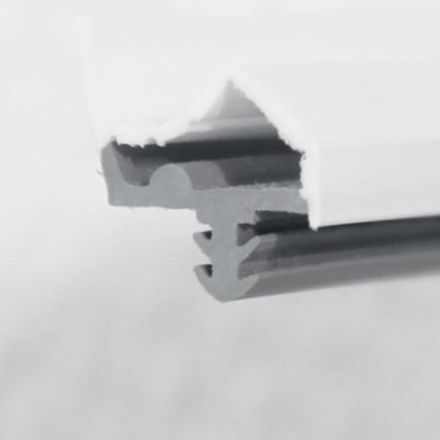 Tür-Dichtung weiss zu Futter