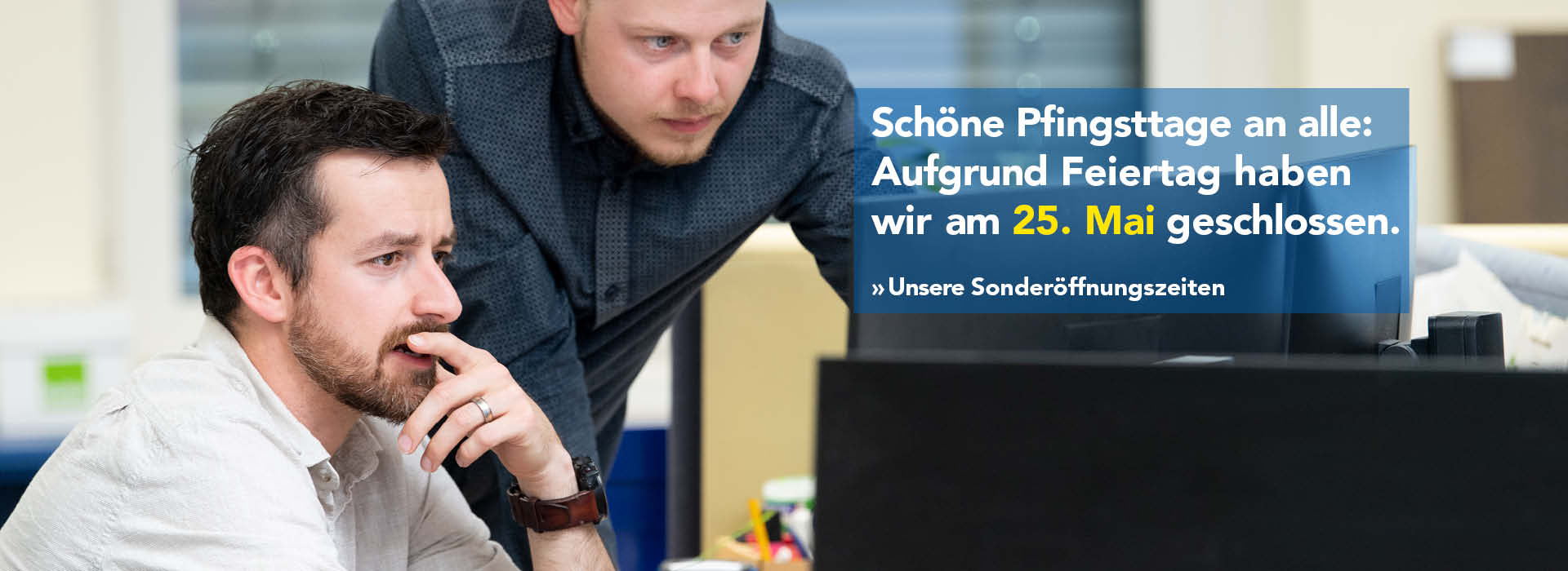 Sonderöffnungszeiten