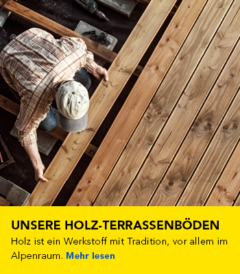 Unsere Holz-Terrassenböden