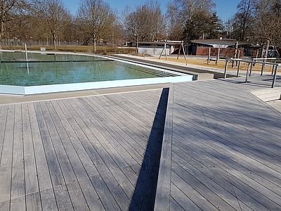 ACCOYA® Terrassendielen glatt gehobelt, geschliffen 